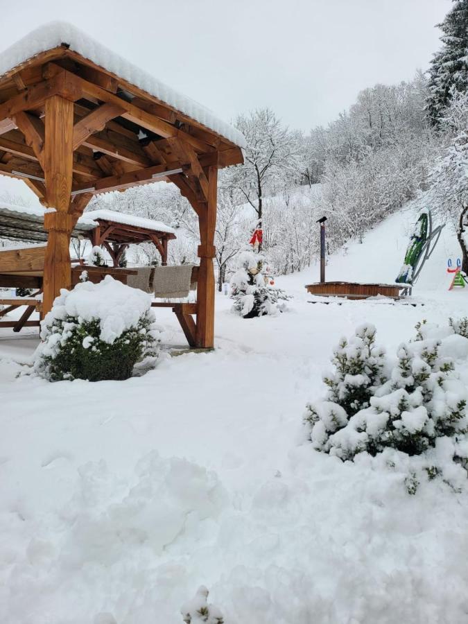 Casa Ina Hotel Moisei Bagian luar foto